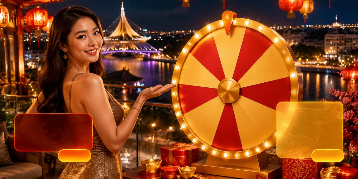 Promosi perayaan lucky draw Baccarat di Kuching melalui platform 218i
